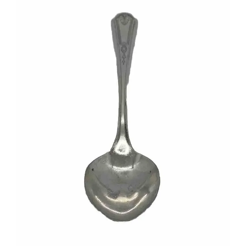 1922 Oneida Community Silver Plate 5 7/8” Teaspoon Beverly Pattern No Monogram